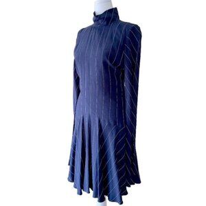 Bec & Bridge Casual Navy Pinstriped dress Size 4